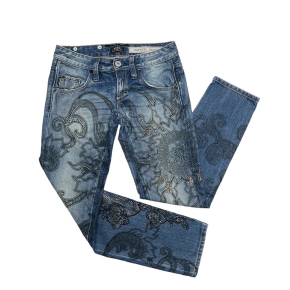 Unique designer jeans by Raphael Paris. - Picture 2 of 8